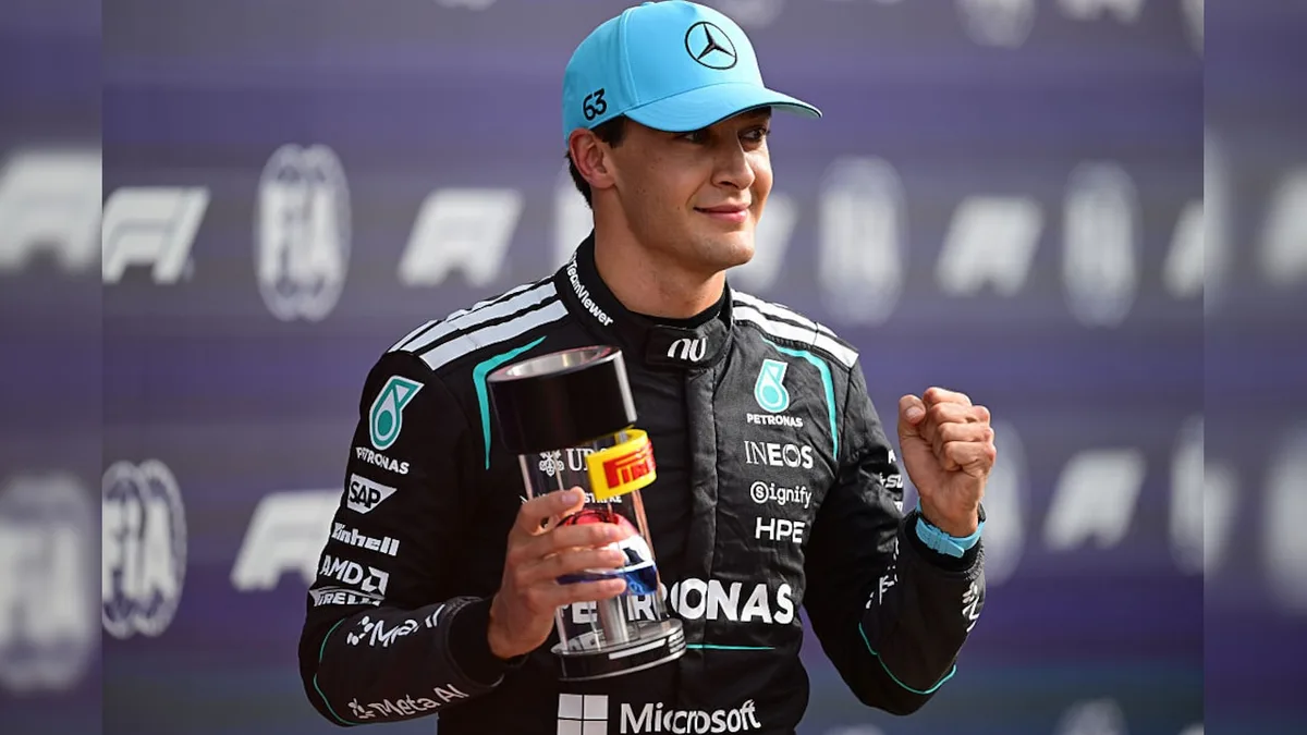 George Russell Roars To Sprint Pole At Dutch GP, Championship Leader Kimi Antonelli P5