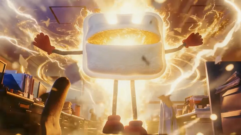 This Japanese sandwich mascot is filled with fiery rage, and he’s got a point [Video]