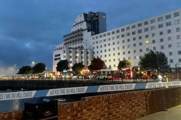 Folkestone hotel fire being treated as suspicious, say police