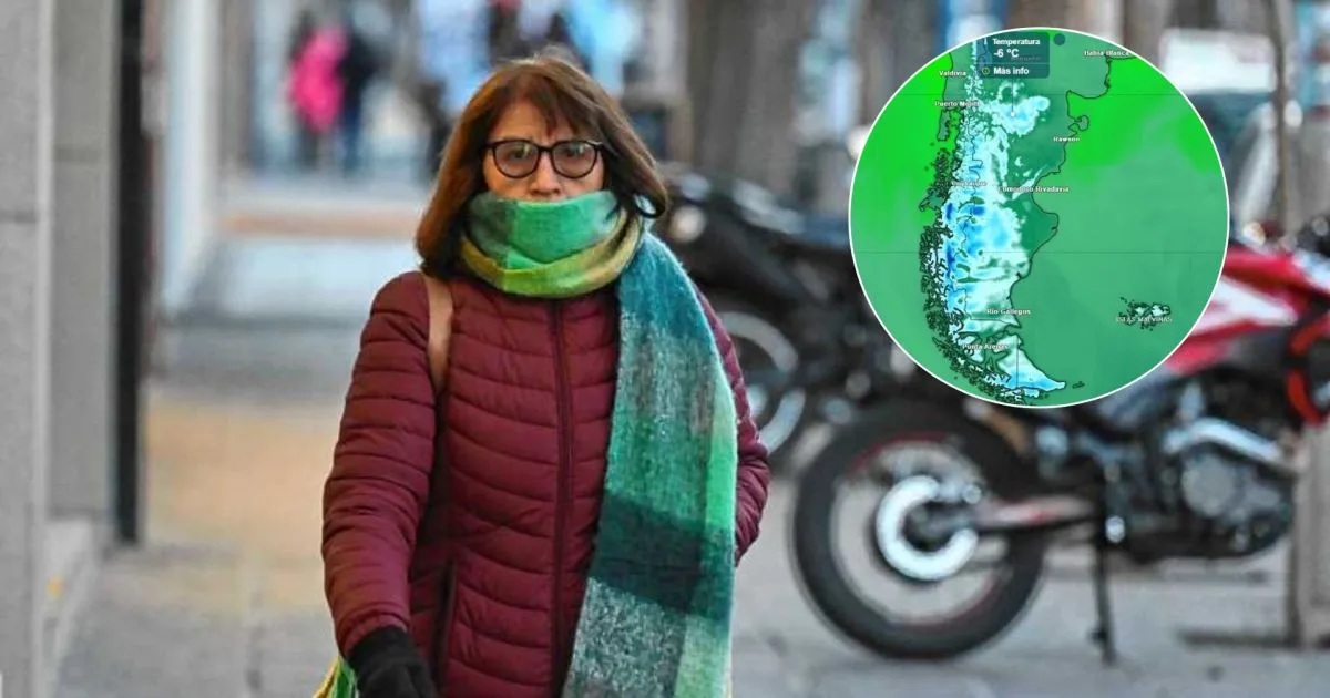 El frío «antártico» avanza sobre Argentina: cómo impactará el descenso de temperaturas en Neuquén y Río Negro este fin de semana