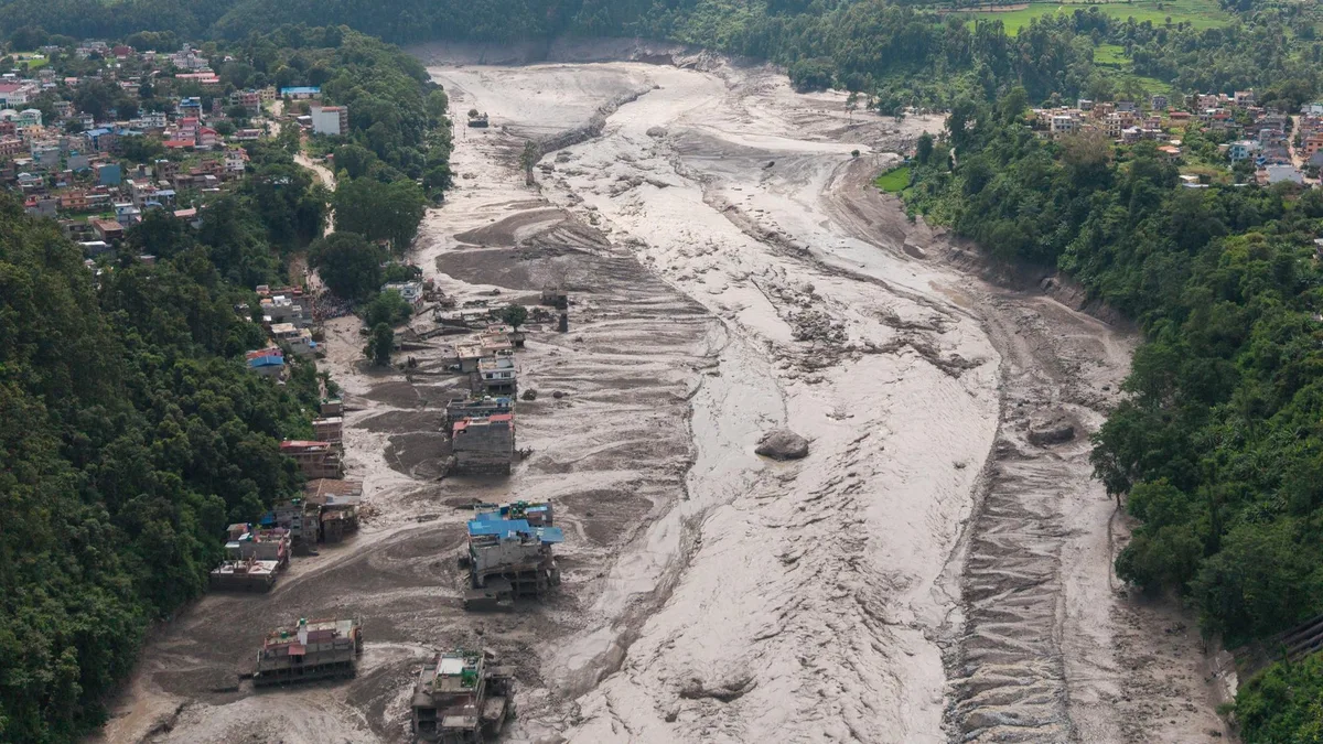 Après les crues au Népal, la colère face aux impacts « disproportionnés » d’une crise climatique « subie »