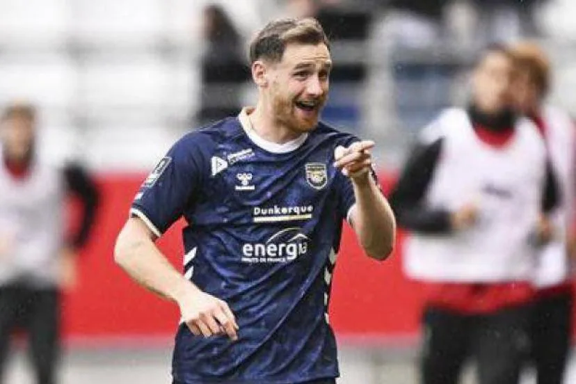 Mercato : l'attaquant de Dunkerque Thomas Robinet attendu à Nantes