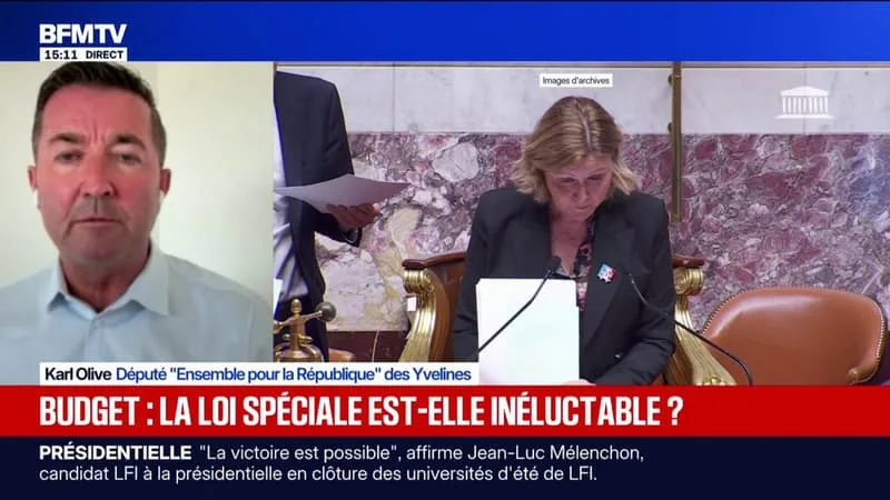 Budget 2027: "Il nous faut restructurer les finances, aller voir dans chacun des secteurs, des ministères", déclare Karl Olive, député "Ensemble pour la République"