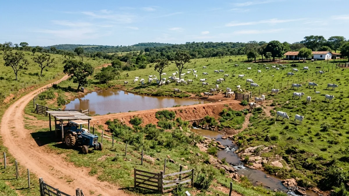 Produtor constrói pequeno açude para garantir água ao gado e meses depois é autuado porque a barragem alterou o curso natural de um riacho