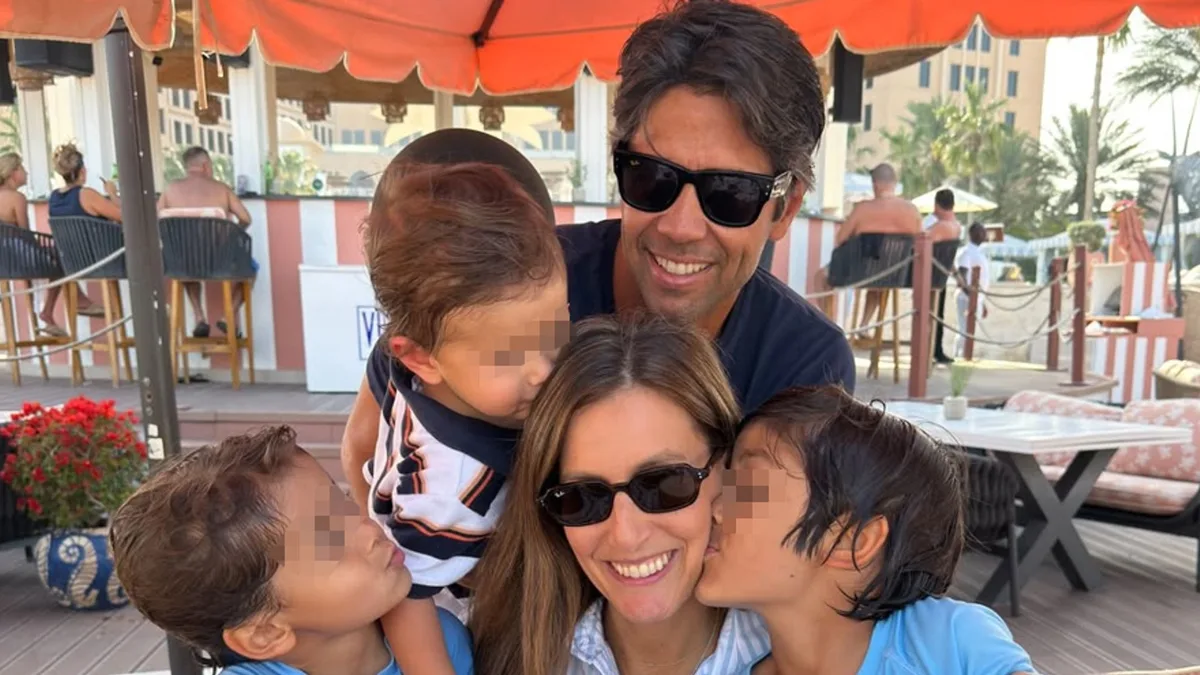 Ana Boyer sorprende con una imagen de Mía y Martín tras la vuelta al cole: su plan en familia