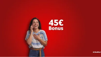 Anzeige: Mobilfunktarif ohne Mindestlaufzeit - drei Monate geschenkt bei Vodafone