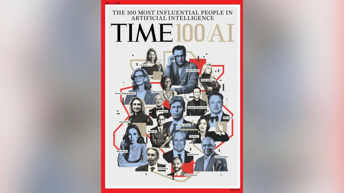 Time reveló las 100 personalidades más influyentes de la IA: quién es la única latina y el único español en la lista