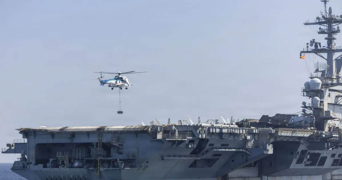 Guerre au Moyen-Orient. Pénuries, insalubrité... le porte-avions Lincoln, symbole d’une armée américaine usée