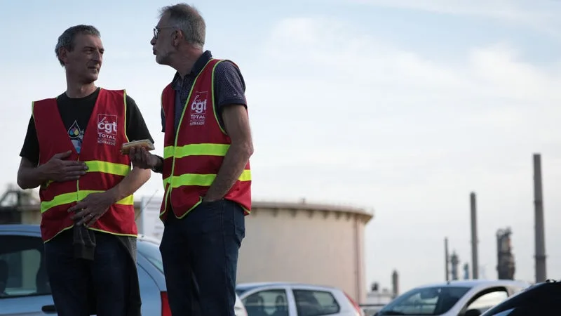 Le site produit habituellement 12% des carburants vendus en France: la grève se poursuit à la raffinerie Totalenergies de Normandie