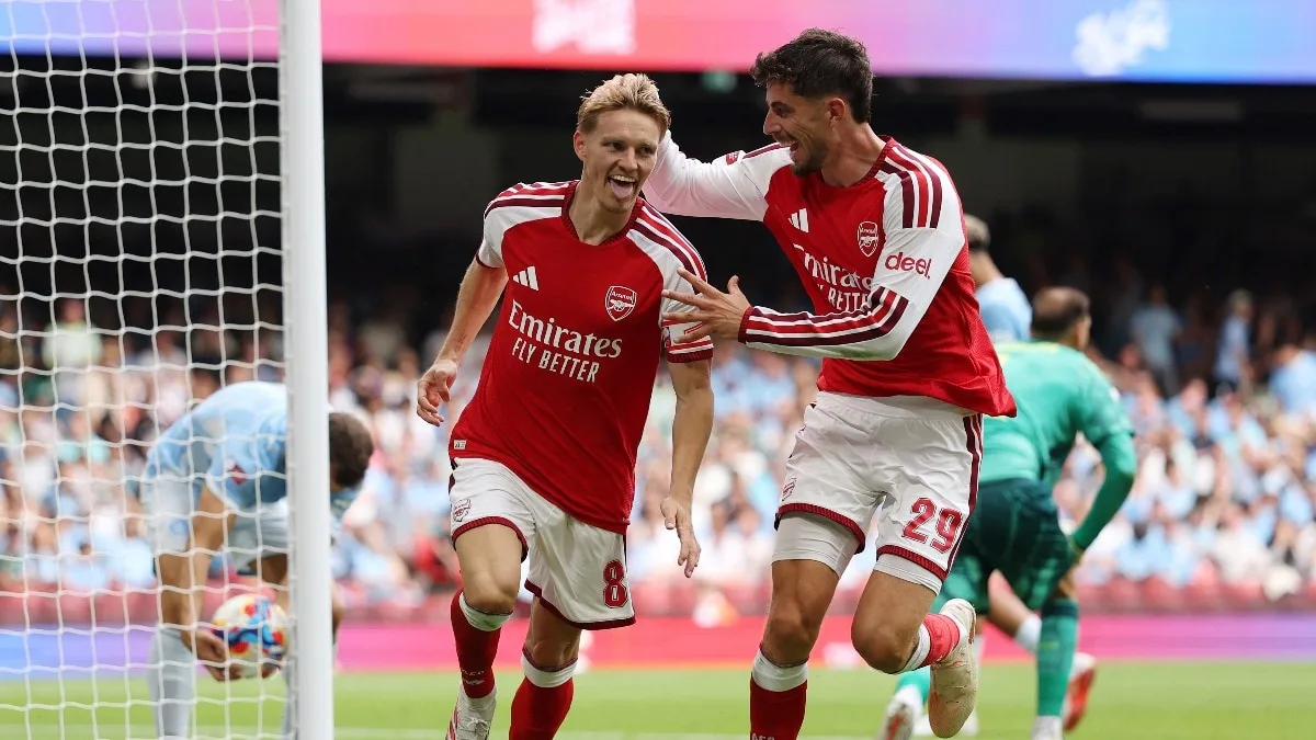 Mikel Arteta's Arsenal blow Manchester City away to lift 18th Community Shield