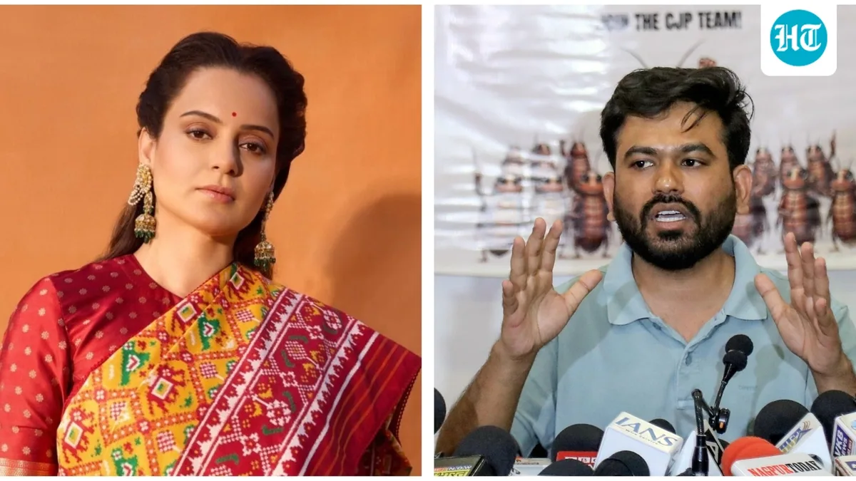 ‘12th pass’ Kangana Ranaut shares video comparing her better English skills than Boston-graduate Abhijeet Dipke
