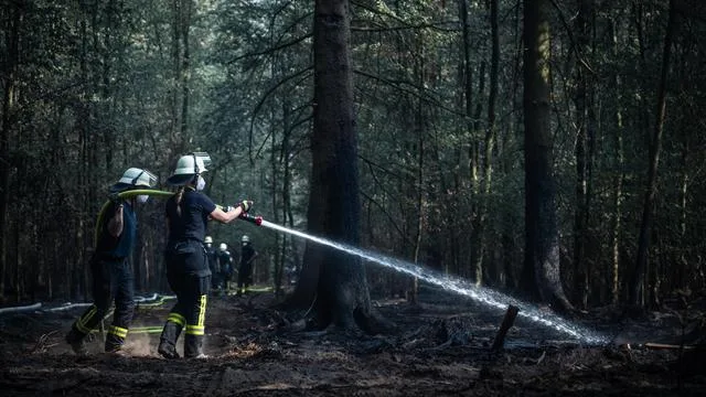 Brand im Hürtgenwald: Ermittler gehen bei Hürtgenwald-Brand von Fremdeinwirkung aus