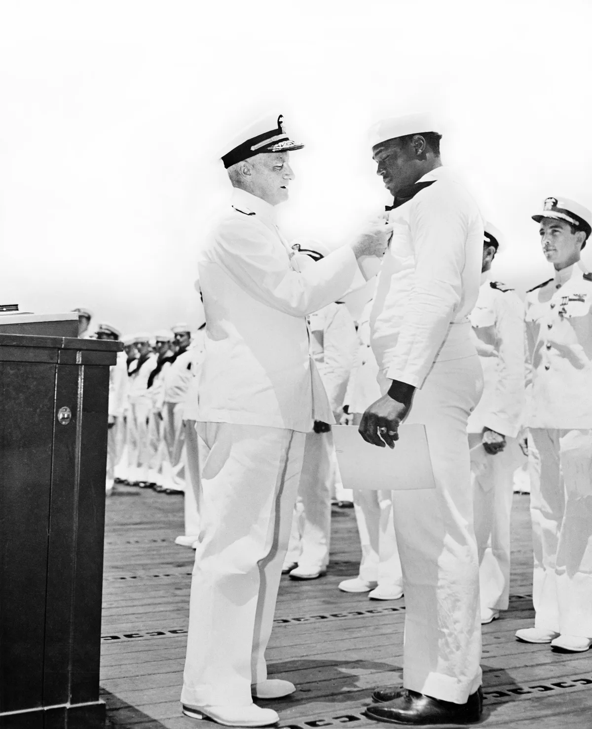 Trump Plots to Steal Navy’s Ultimate Honor From Black Sailor