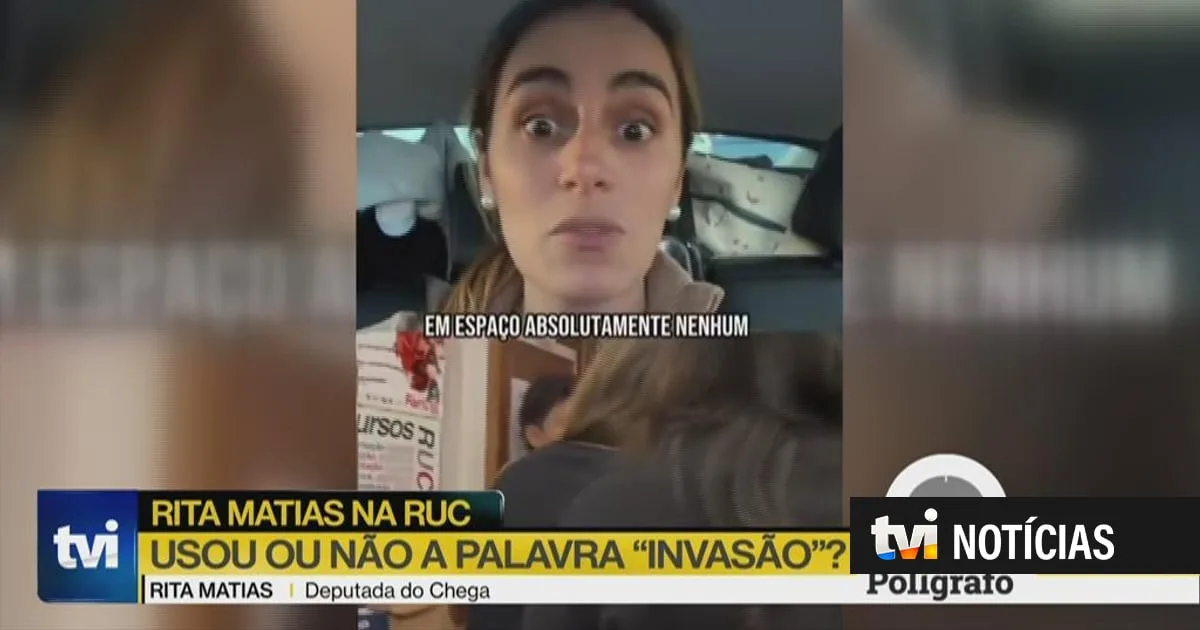 Polígrafo. Rita Matias usou ou não a palavra "invasão" a propósito do incidente na RUC?