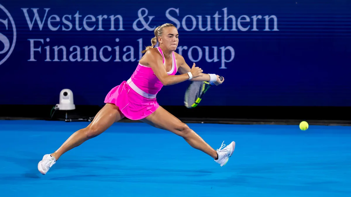 Sie ist nur 1,57 Meter groß - Kleiner Tschechin gelingt Tennis-Sensation