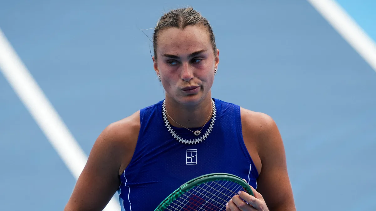 Las señales de alarma de Aryna Sabalenka antes del US Open: derrotas inesperadas y el riesgo de perder el N°1