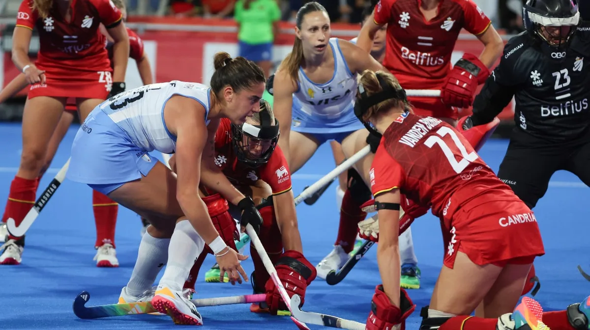 Las Leonas enfrentan a Bélgica en el último partido de la segunda fase del Mundial de Hockey