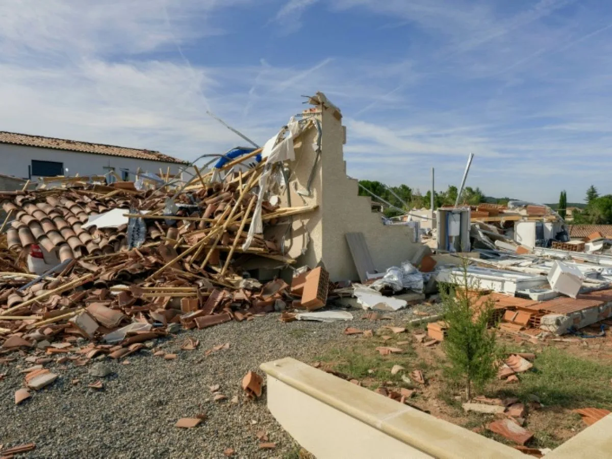 "L'état de choc" à Pomas, village audois "bombardé par la nature"