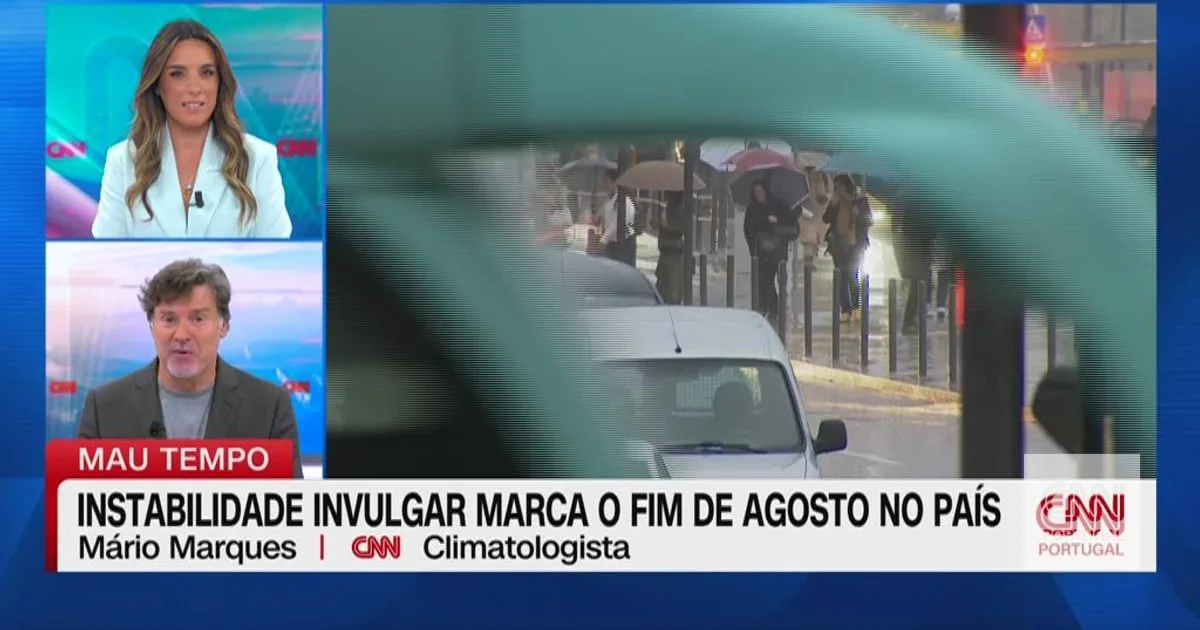 "É normal ocorrerem períodos de alguma instabilidade" nesta altura de agosto. Climatologista explica porquê