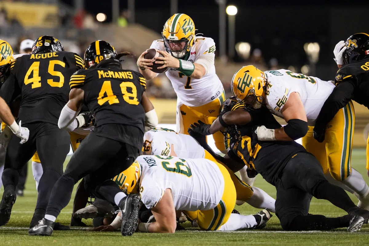 Elks score fourth-quarter TDs to down Ticats 27-12