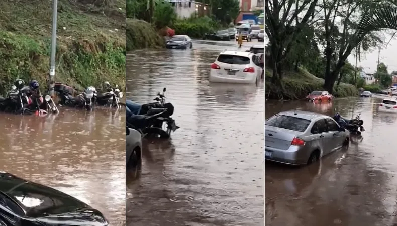 Fuertes lluvias e inundaciones causan emergencias y la suspensión del partido FAS-Alianza en El Salvador
