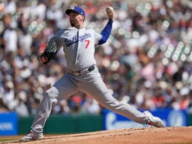 Báez makes ninth-inning plays with glove and bat to lead Tigers past Dodgers, 2-1