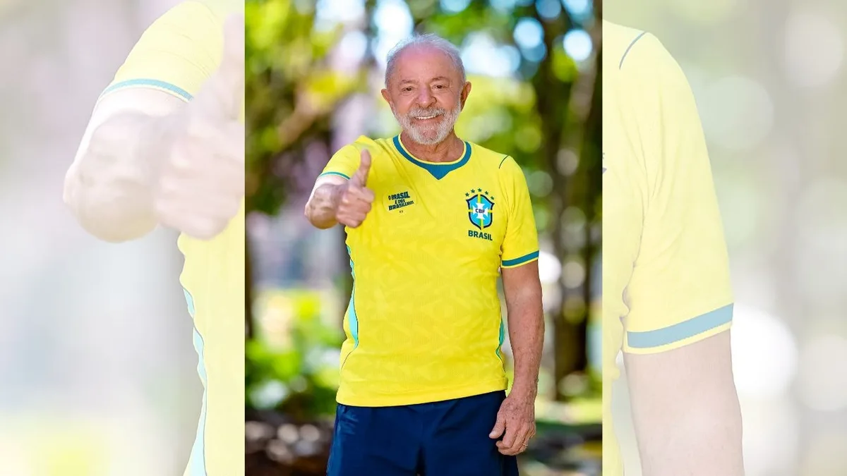 Apoiadores de Lula se mobilizam nas redes e publicam fotos com camisa da seleção brasileira