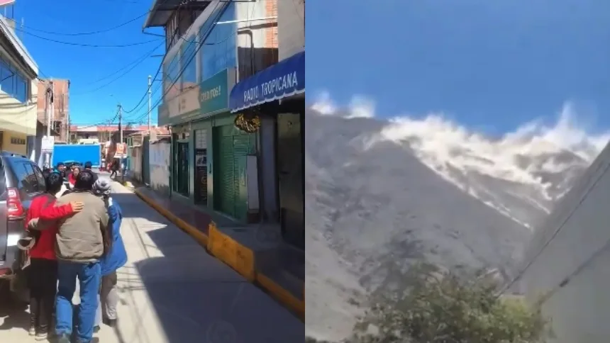 VIDEOS | Terremoto de 7,2 estremece el sur de Perú: reportan deslizamientos de tierra en zonas rurales