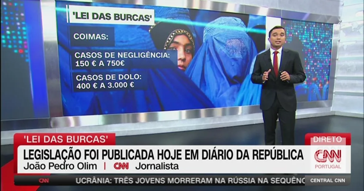 Lei das burcas entra em vigor a 23 de setembro: o que passa a ser proibido e quais são as exceções?
