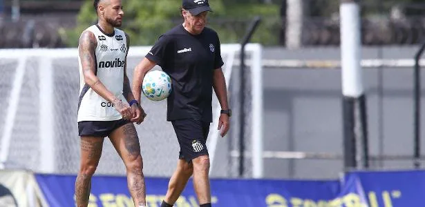 Neymar ainda é mistério, mas Cuca tem plano definido para encarar Palmeiras