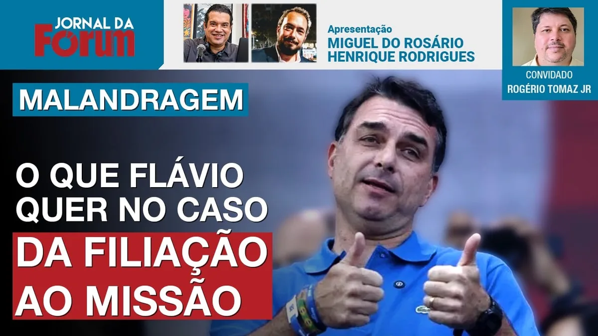 Flávio Bolsonaro deve usar história de filiação fraudulenta ao Missão para alimentar golpismo