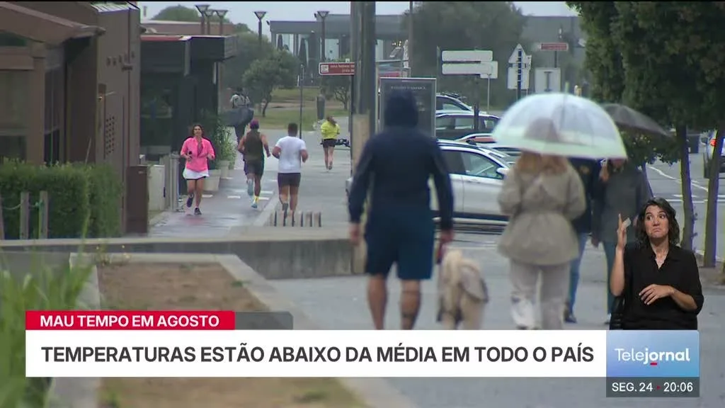 Mau tempo. Chuva e trovoada regressam na quarta e quinta-feira