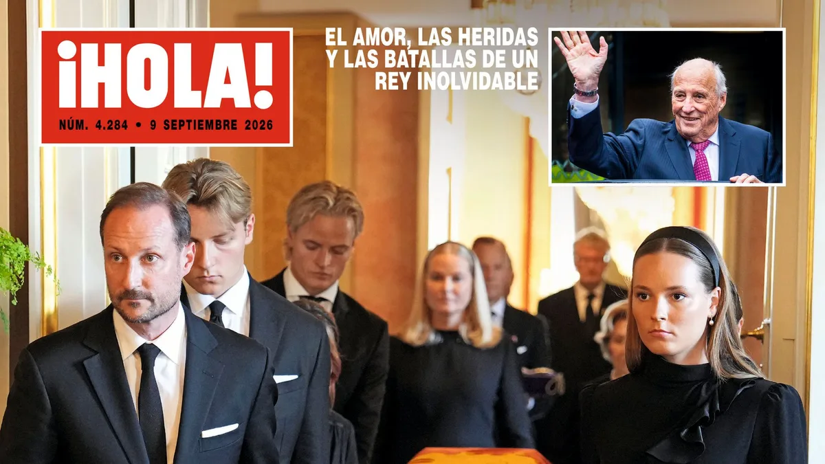 Un nuevo número de ¡HOLA! para la historia: de la emotiva despedida al rey Harald a reportajes y entrevistas únicos
