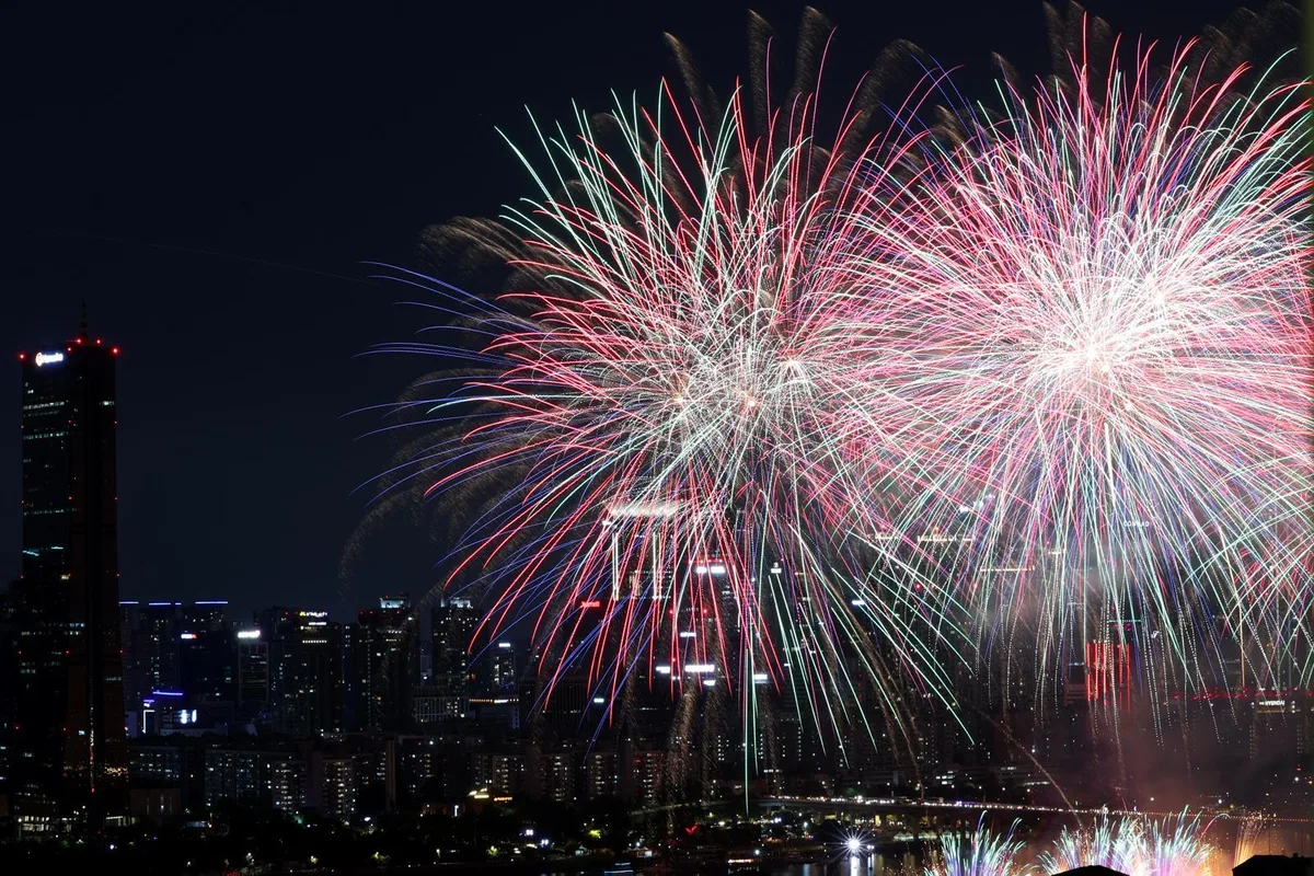 내달 5일 여의도 세계불꽃축제… 한화, 추석 고려 9월말서 앞당겨
