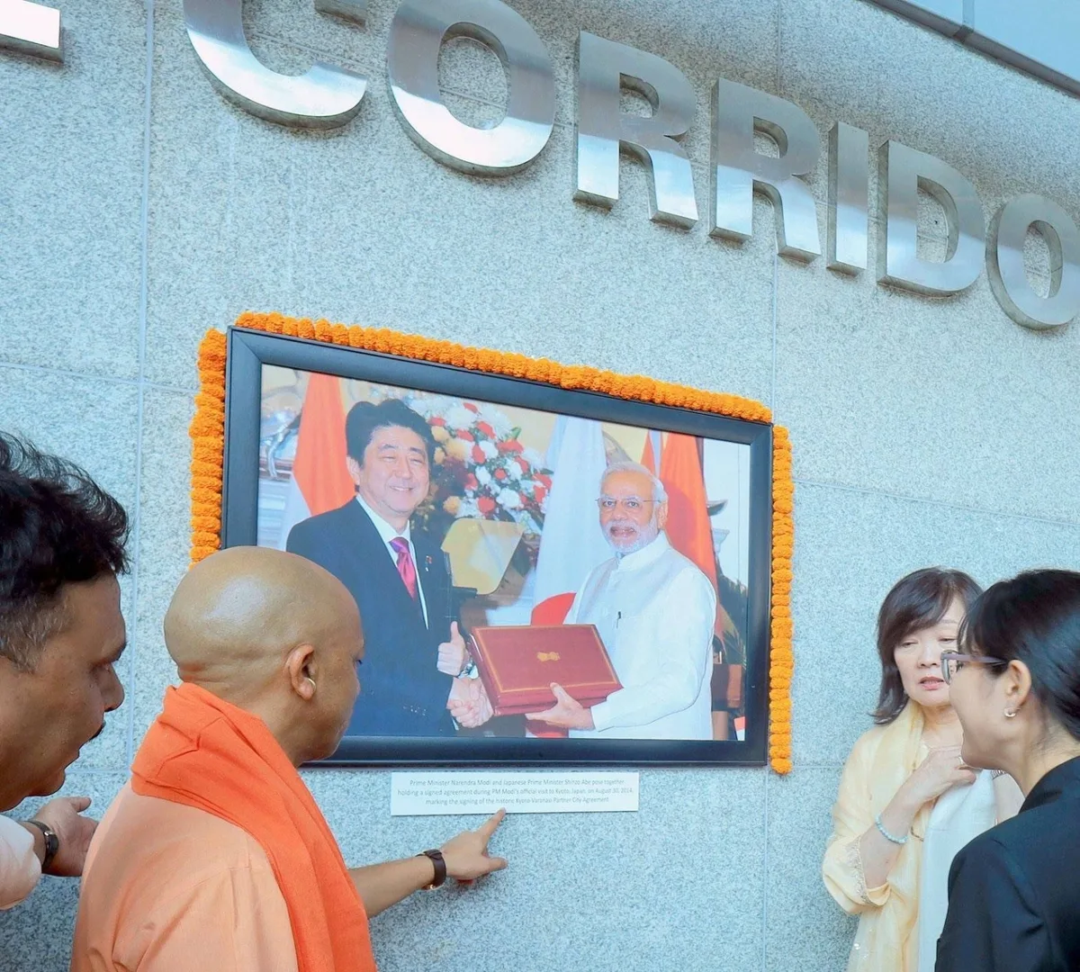 Corridor named after late PM Abe completed in India