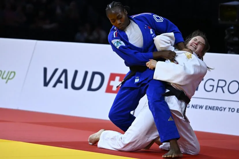 « Que du bonheur » : Clarisse Agbégnénou en bronze au Grand Chelem de Lausanne
