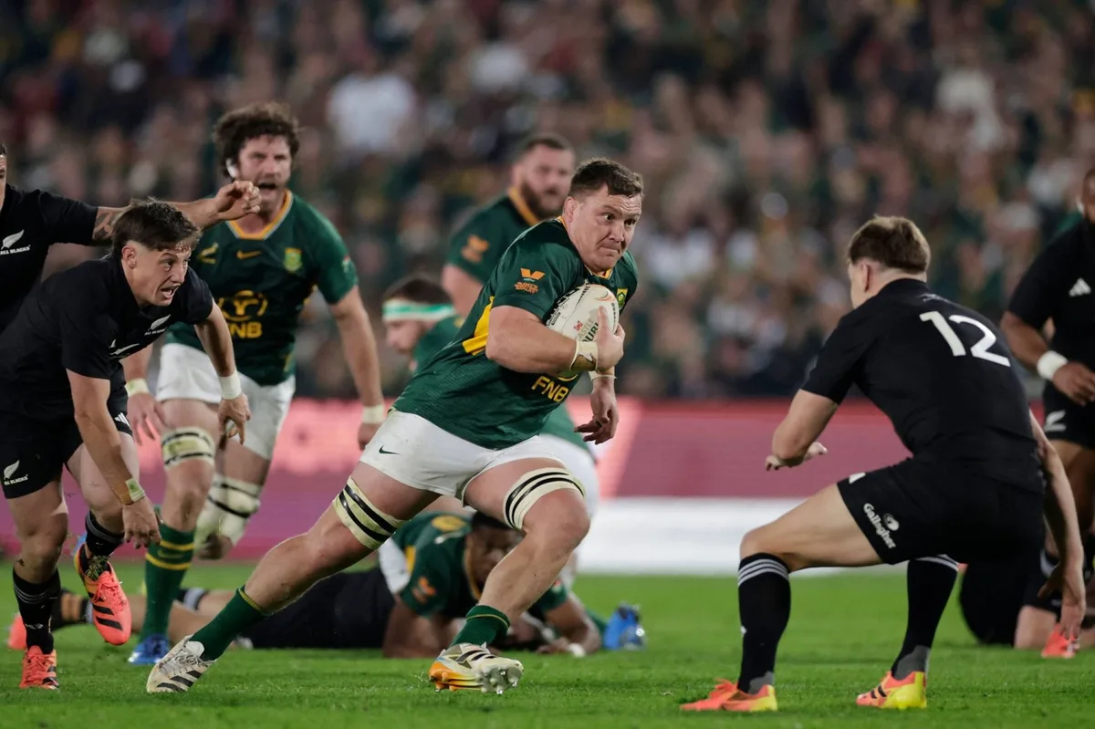 Sloppy Springboks look to clean up mistakes in second test against New Zealand