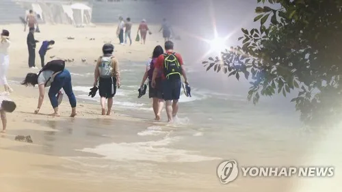 강원 폭염 속 곳곳 소나기…동해안 열대야 지속