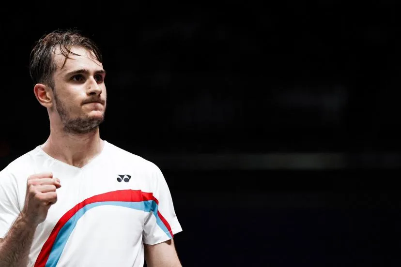 Déjà assuré de décrocher la première médaille de l'histoire du badminton français en simple hommes, jusqu'où ira Alex Lanier aux Championnats du monde ?