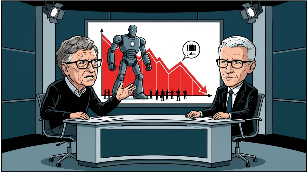 Bill Gates se juega su reputación: por qué la IA no va a crear los empleos que destruye