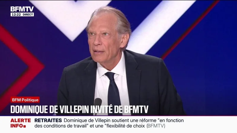 "Les propos (de Manon Aubry) me choquent": Dominique de Villepin revient sur les propos de l'eurodéputée insoumise qui a qualifié les milliardaires de "nuisibles"
