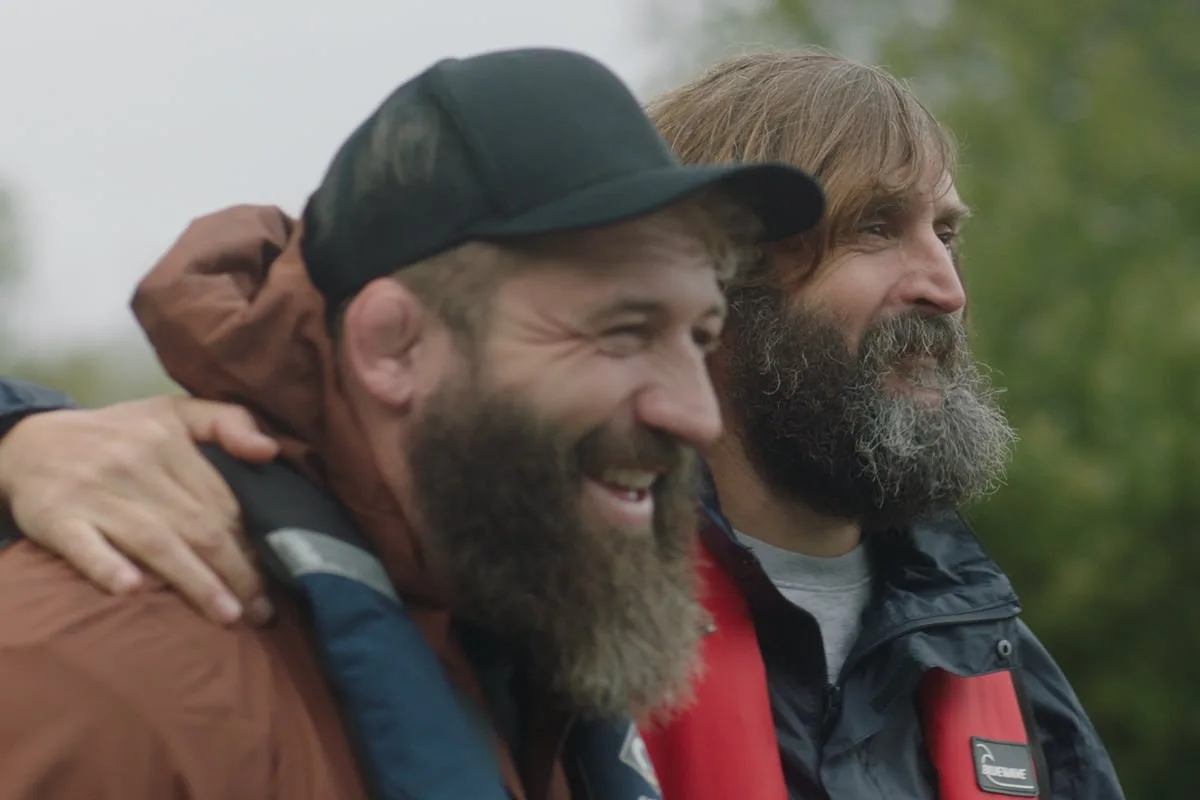 Celebrity Traitors stars Joe Wilkinson and Joe Marler reunite for boating show