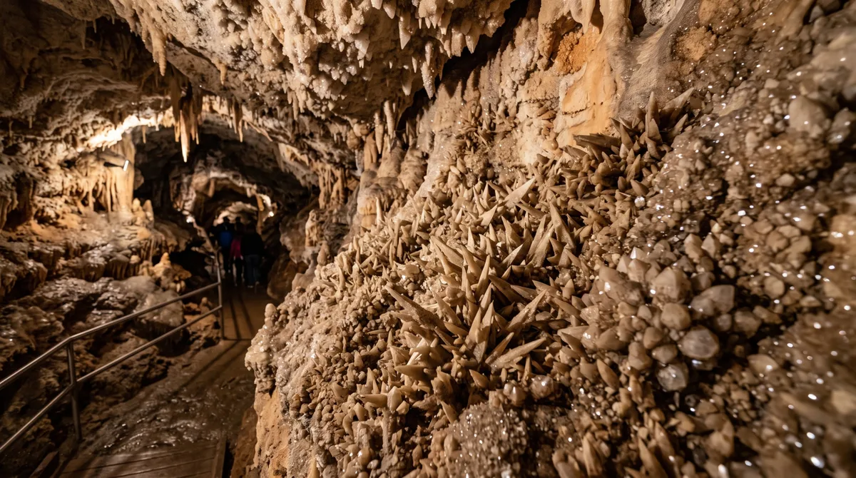 Mais de 350 quilômetros já foram mapeados dentro de uma caverna e o movimento do ar indica que uma parte enorme ainda pode estar escondida
