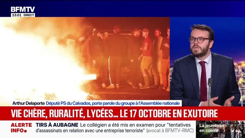 "Il y a une erreur dans la stratégie du ruissellement qui a été pensée par Emmanuel Macron, ça n'a pas marché", estime Arthur Delaporte, député PS du Calvados