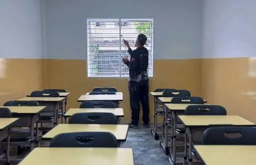 Avanza rehabilitación de Escuela Básica Nacional Guzmán Blanco en El Silencio
