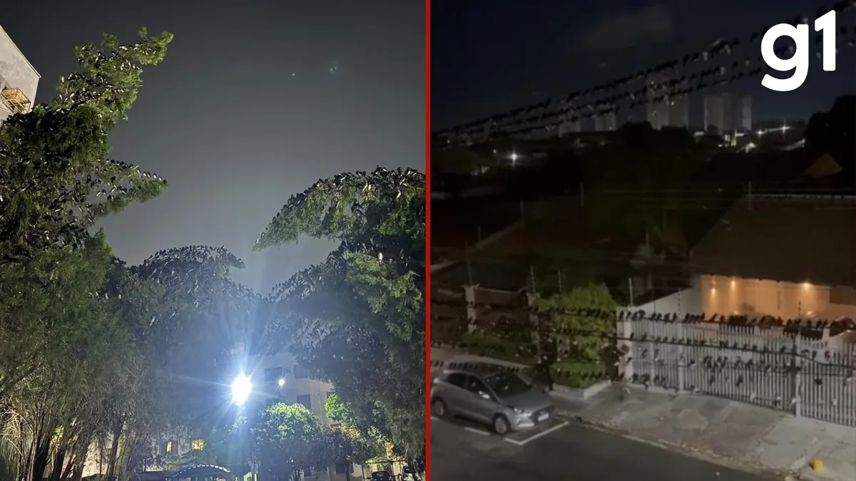 VÍDEO: nuvem com milhares de andorinhas sobrevoam condomínio em Cuiabá em busca de alimento