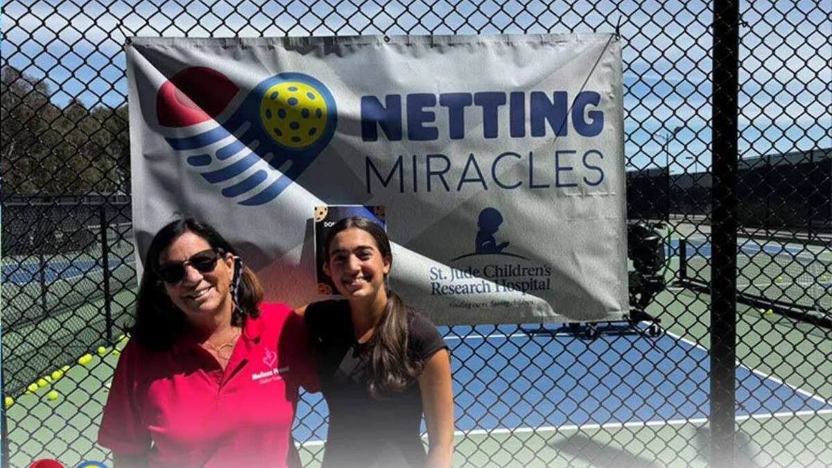 California student turned pickleball fundraiser for St. Jude into a sports platform that raised more than $90,000