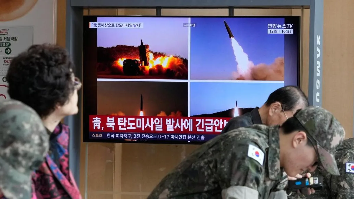 North Korea showcases missile capable of reaching US