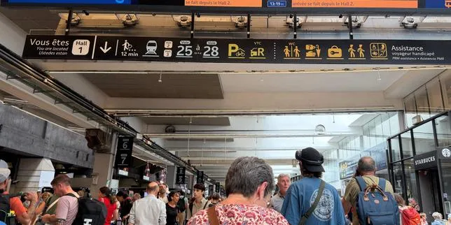 Le trafic est très perturbé à la gare Montparnasse après une panne d’installation électrique