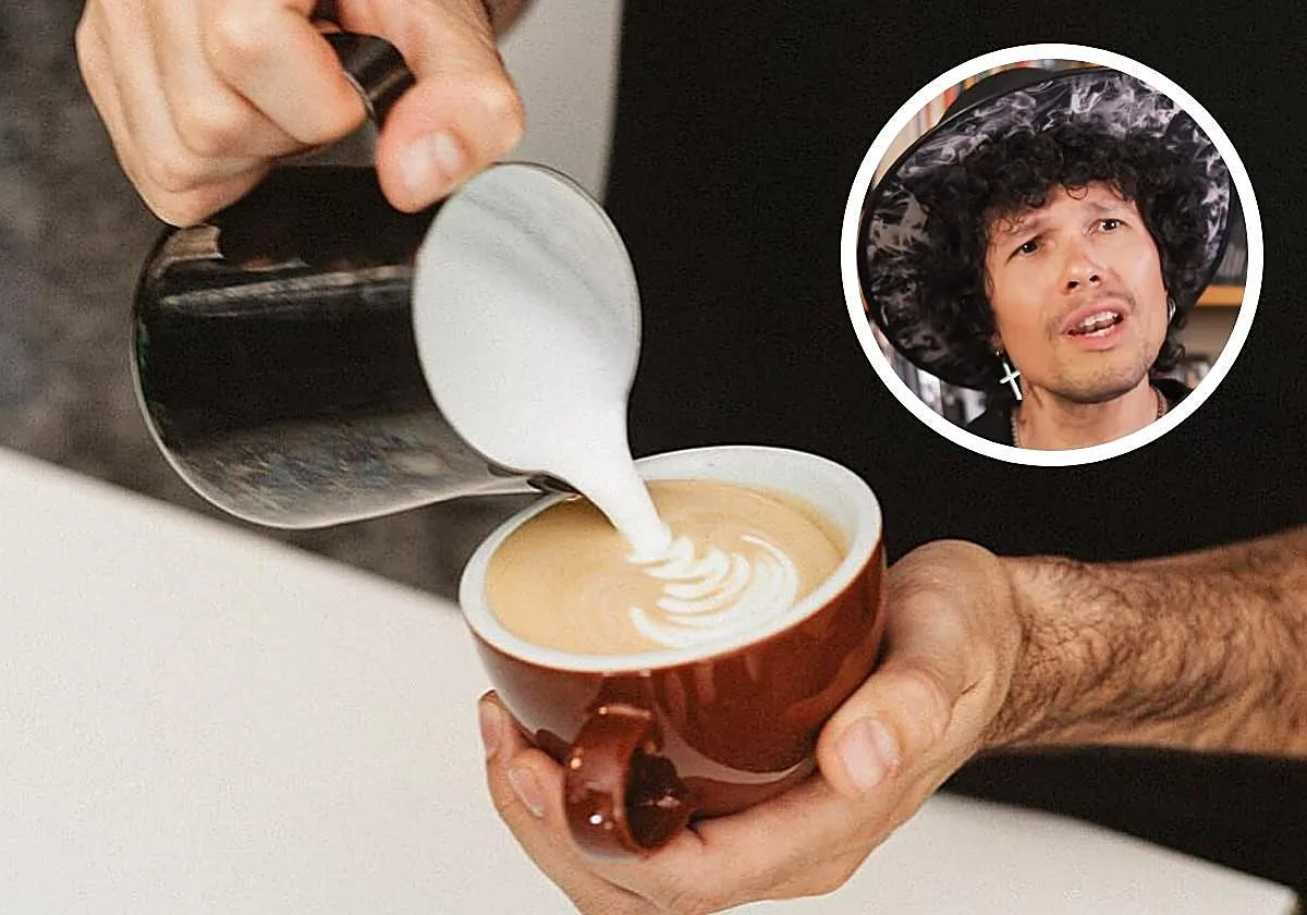 David Larreal, experto en café: «El agua de Madrid es más limpia, libre de cal y sodio, pero para hacer café hay que usar agua de botella»